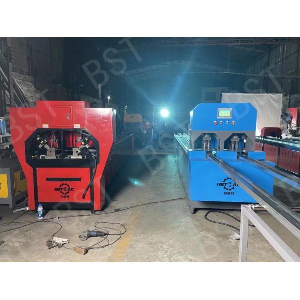 Buy 60*60mm 50*50mm Hole Square Tube Punching Machine Full Automatic at wholesale prices