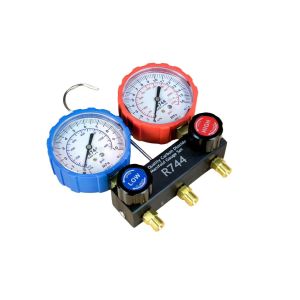 80cm Manifold Gauge Set for Upper R744 Air Conditioner Thread G1/4-19 OBM