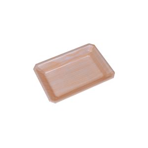 Stripped Round Oval Disposable Plastic Lunch Box Custom With Lid