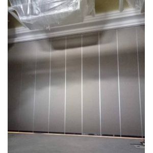 Fireproof Aluminum Frame Folding Partition Walls For Conference Room