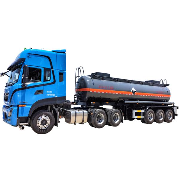 Max Torque 500Nm Secure Transportation Semi Trailer with 8x6 Drive Wheel Corrosion Resistance