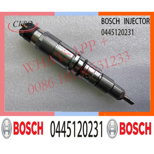 Buy Golden Vidar Fuel Injection Common Rail Fuel Injector 0445120231 0445120126 Diesel Engine Injector 0445120231 at wholesale prices