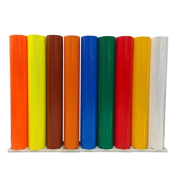Buy Engineer Grade Prismatic Vinyl Reflective Sheeting Self Adhesive 7 Years at wholesale prices