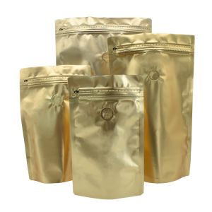 Bean Valve Foil 250g 1/2 Pound Coffee Packaging Pouch