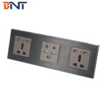 Smart Media Hub With Bluetooth , Multi Function Wall Socket Plates