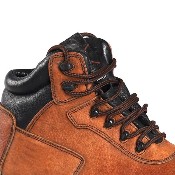 Oil Slip Resistant Steel Plate Work Boots Penetration Resistant Industrial Safety Men Steel Toe Shoes