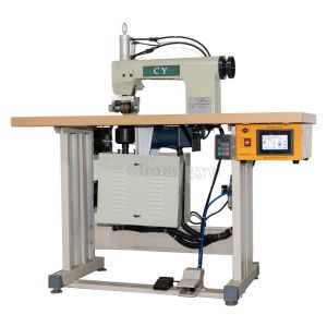 Automatic Ultrasonic Lace Sewing Machine 2KW 19.4Khz Frequency Conversion