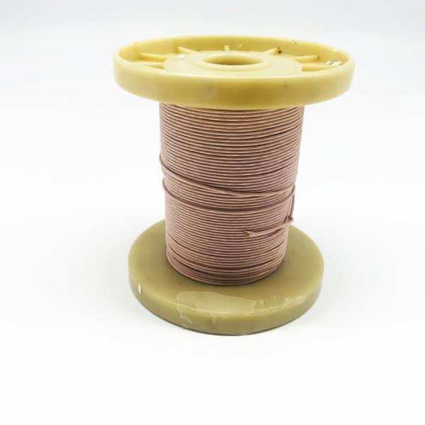 Buy 0.08mm *24 USTC155 Insulated Stranded Copper Litz Wire Silk Covered at wholesale prices