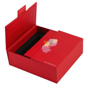 Double Door Cosmetic Paper Box Magnetic Luxury Perfume Box Packaging