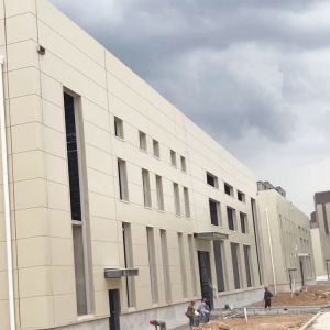 Prefab Steel Structure Warehouse with H Frame and Sandwich Panels