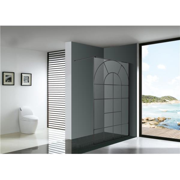 Buy Explosion Proof Texture Shower Glass For Bathtub Free Standing at wholesale prices