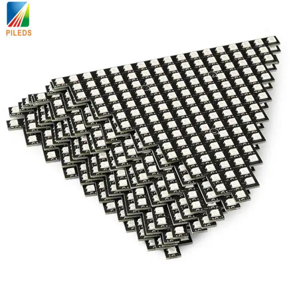 Buy Ws2812 LED Matrix Panels Synchronization Control System With Wide Viewing at wholesale prices
