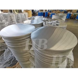 Temper H14 / H24 1000 Series Aluminum Round Plate 2.6mm Thick For Traffic