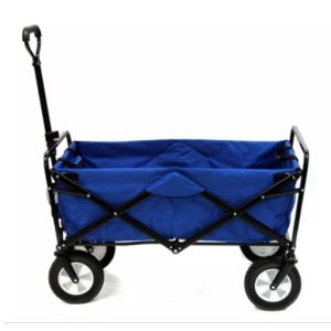 Qingdao Port Iron Collapsible Folding Camping Outdoor Utility Wagon Cart for