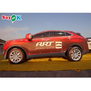 Commercial Portable Inflatable SUV Car For Exhibition