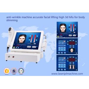 3d Hifu Ultrasound Machine / Accurate Tightening Body Slimming Facial Lifting