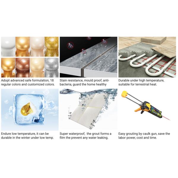 Epoxy Tile Grout Glitter EPOXPRO MG-20 Cartridge