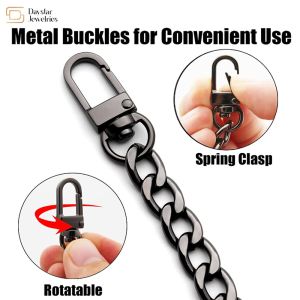 Hardware Accessories Replacement Bag Metal Chain With Buckle