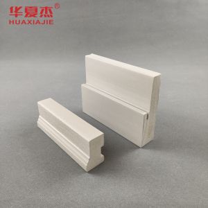 WPC Door Jamb 4-9/16'' WPC Wood Grain Brick Mold Interior Decoration