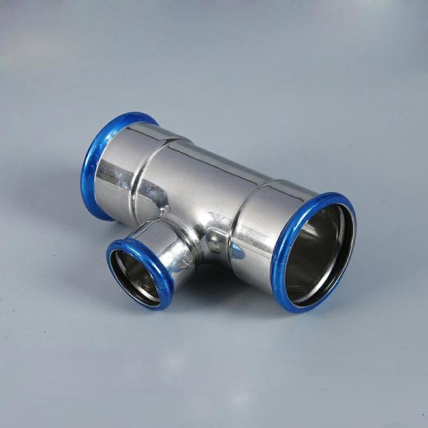 Buy DN22 Stainless Steel Press Fittings Equal Coupling ISO9001 Approved at wholesale prices
