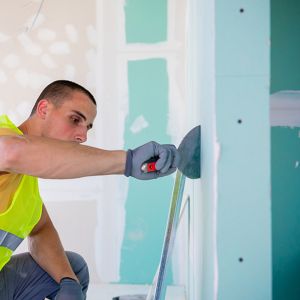 China 9mm Green Backed Water Resistant Plasterboard For Drywall Partition on sale