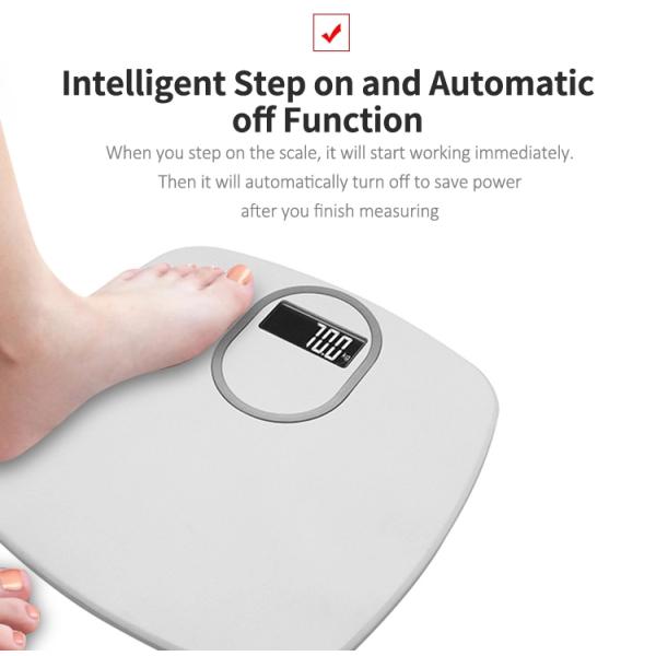 ABS Plastic Top Digital Personal Weighing Scale