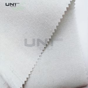 Natural Polyester Necktie Woven Interlining Fusible Adhesive Interlining