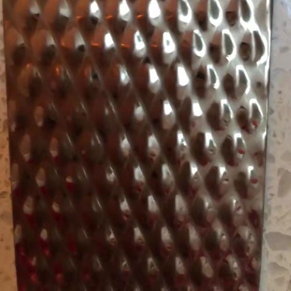 Buy 201 304 316L Anti Slip Checkered Stainless Steel Sheet at wholesale prices