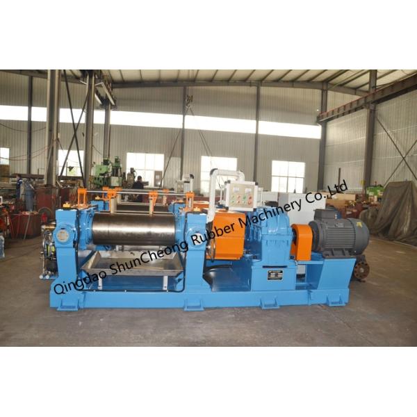 Two Roll Rubber Mixing Mill For Making Rubber Profiles Extrusion Line