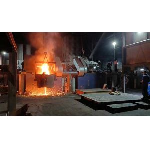 Reliability Induction Melting Furnace Power Saving Electric Iron Melter With