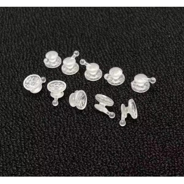 Buy Ceramic Clear Lingual Buttons with Hook 10 pcs/pk at wholesale prices