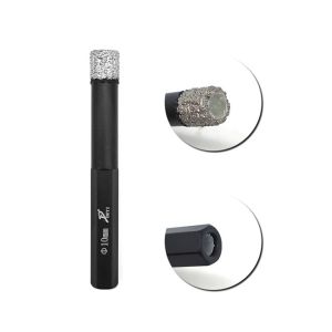 Diameter 10mm Brazed Hexagonal Diamond Drill Core Bit 80mm