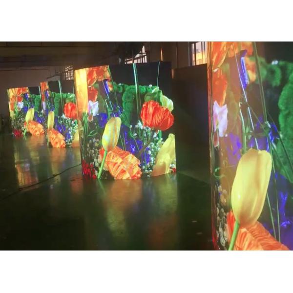High refresh Outdoor Waterproof Curved Led Display designed for shopping mall and airport