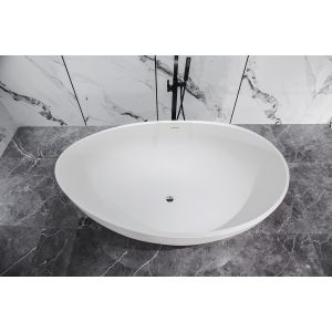 Freestanding Soaking Bathtub Stain Resistant Long Life Span