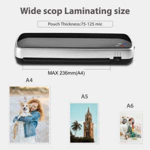 Photo Film cold hot 80-125mic Pouch Laminator Machine