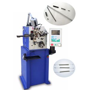 Automatic Oiling Bending Wire Machine , Semi Elliptic Extension Spring Machine