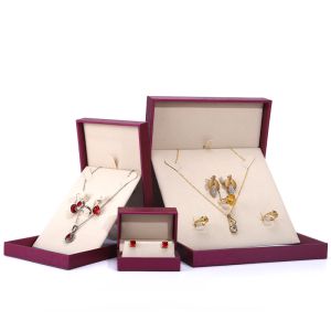 China manufacturing Wholesale Luxury Jewellery Box packaging Custom high end