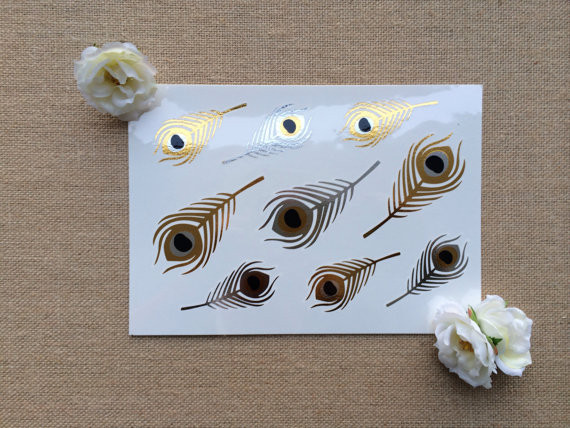 Buy Gold and Silver metallic tattoo at wholesale prices