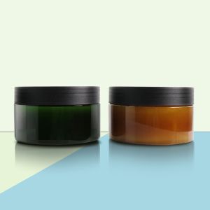 Fast Shipping Plastic Jar for Cosmetic Amber Food Quality Bottle Pet Bottles