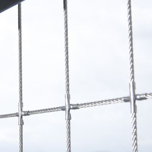 Aluminum Track Frame Grille Screen Invisible 304/316 Grade Stainless Steel Cable