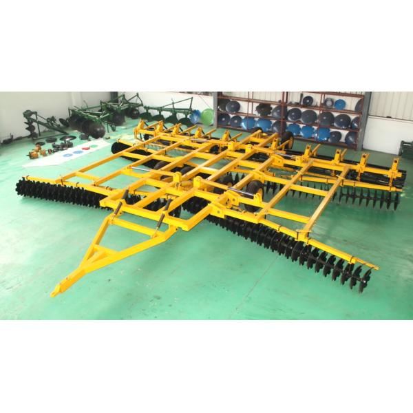 Once-over tillage machine