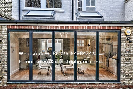 Australia certified thermal rating and acoustic aluminium sliding door,bi fold door design exterior patio doors