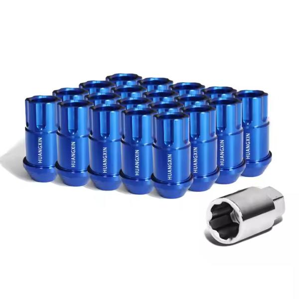 Buy Lightweight M12 Wheel Lug Nuts Aluminum For Car Modification at wholesale prices