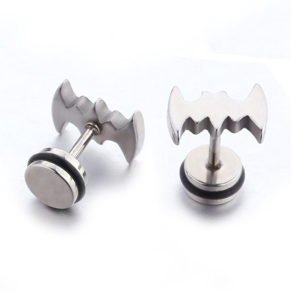 Buy Cool Man Stainless Steel Body Piercing Jewelry  Fashion Ear Studs at wholesale prices