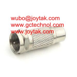 Coaxial Adapter Coaxial Adaptor RCA Female To F Male Connector CCTV Antenna /