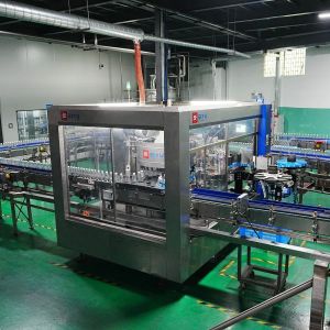 Self-Labeling Self-Testing No Bottle No Label Feeding Hot Melt Glue Labeler