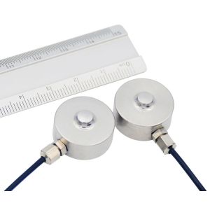 China Miniature Compression Load Cell 10kN 20kN Small Button Load Cell With 20mm Diameter on sale