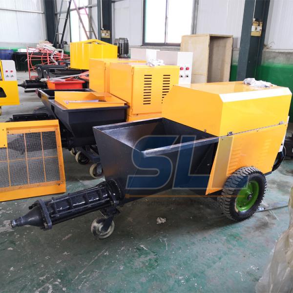 Buy Automatic Electric Power Concrete Wall Plastering Machine Gypsum Putty Sprayer at wholesale prices