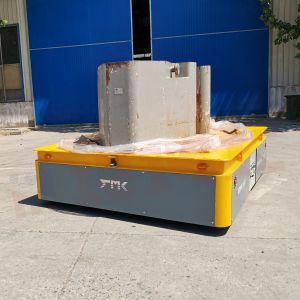 10 Ton Wheeled Handling Equipment With Arbitrary Steering Transfer Trolley