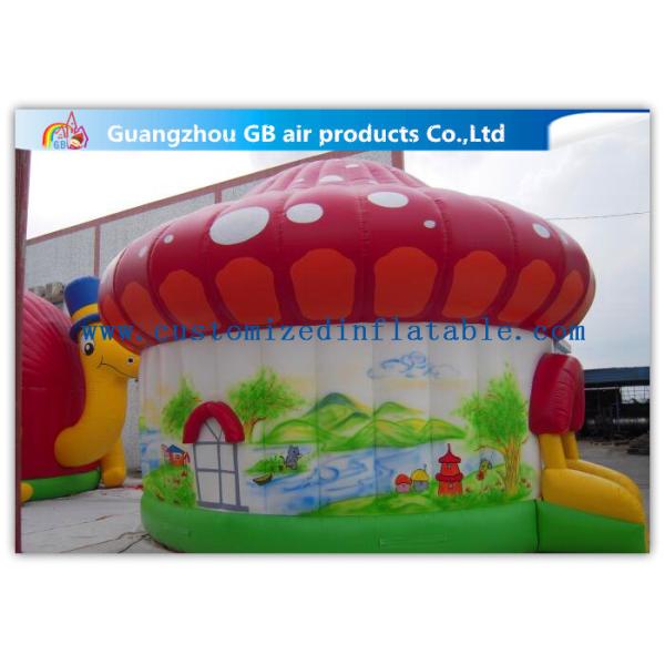 Colorful Mushroom Play Tent Inflatable Air Tent for Trade Show Exhibition